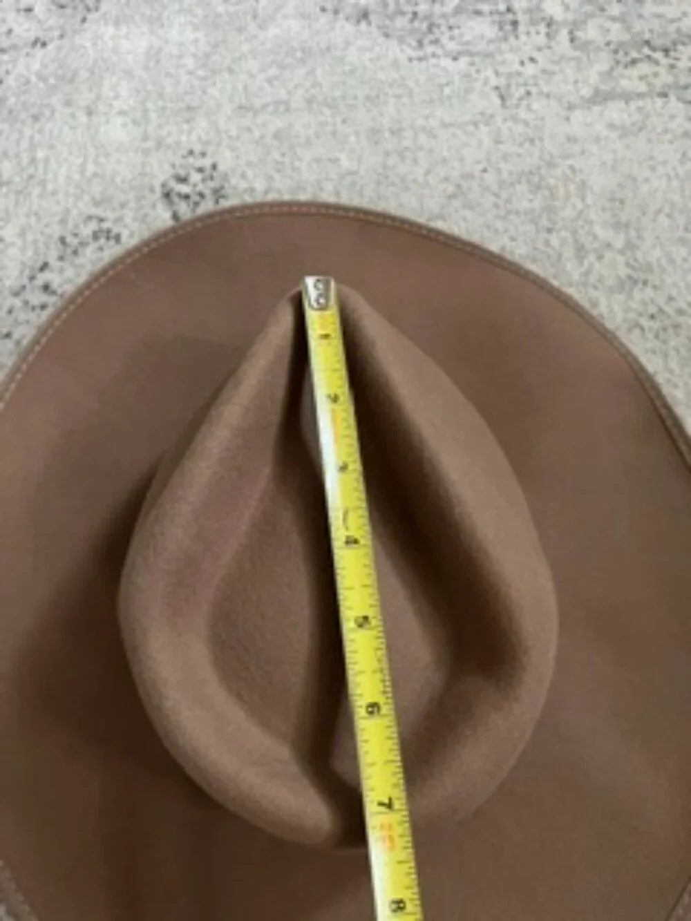 NWOT Olive & Pique 100% Wool Felt Brown Hat
